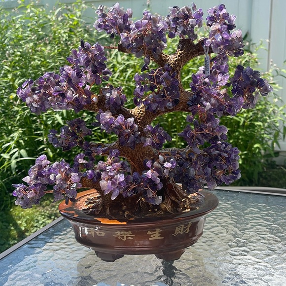 Amethyst Bonsai Tree New with Tag